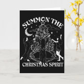 Carte Summon The Christmas Srit - Spread Holiday Magic  (Fleur jaune)