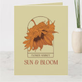 Carte Sun & Bloom (Devant)