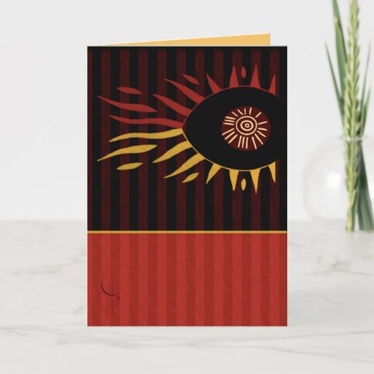 Carte Sun d'un oeil (Devant)