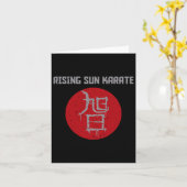 Carte Sun Kanji levant (Fleur jaune)