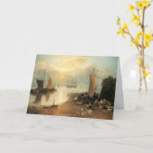 Carte Sun Rising Through Vapor par Joseph Turner (Fleur jaune)