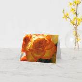 Carte Sun s'est levé (Fleur jaune)