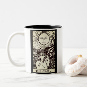 carte sun tarot mug