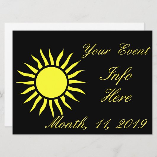 Carte Sun Thunder_Cove (Devant / Derrière)