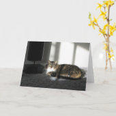 Carte Suncatcher (Fleur jaune)