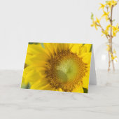 Carte Sunflower (Fleur jaune)