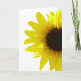 Carte Sunflower