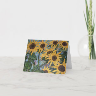 Carte Sunflower