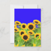 Carte Sunflower (Dos)