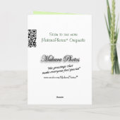 Carte Sunflower 703 (Dos)