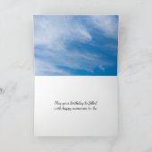 Carte Sunflower Anniversaire Coeur (Intérieur)