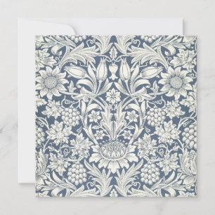 Carte Sunflower Design (par William Morris)
