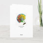 Carte Sunflower Joy (Dos)