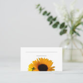 Carte Sunflower Place (3,5 po x 2,0 po, 100 pack) (Debout devant)