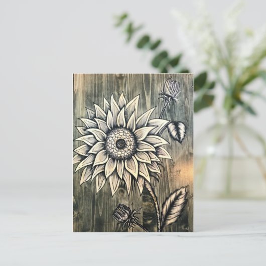 Carte Sunflower Post (Debout devant)