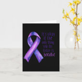 Carte Sunflower Suicide Awareness  (Fleur jaune)