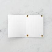 Carte Sunflower Tune Notecard (Intérieur)