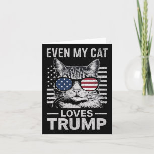 Carte Sungles Drapeau Usa Même Mon Chat aime Trump