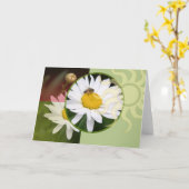 Carte Sunlit Daisy et Bee (Fleur jaune)