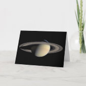 Carte Sunlit Saturn Gas géant Planet par Cassini (Devant)