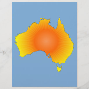 Carte Sunny Australie