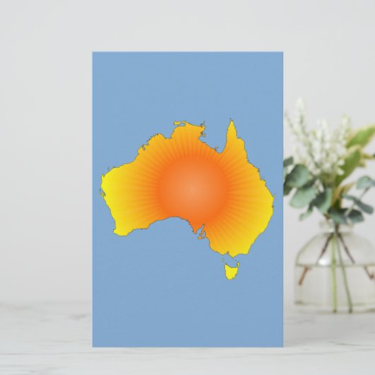 Carte Sunny Australie (Debout devant)
