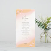 Carte Sunny Fleur sauvage Mariage Gradient ID1023 (Debout devant)