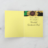 Carte Sunny Sunflowers Joyeux Grand-parents Jour (Intérieur)