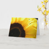 Carte Sunny Thoughts (Fleur jaune)