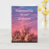 Carte Sunrise (Fleur jaune)