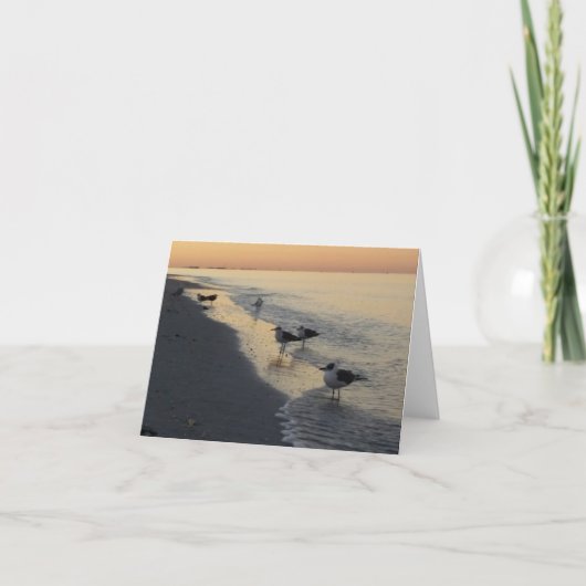 Carte Sunrise à Sunset Beach (Devant)