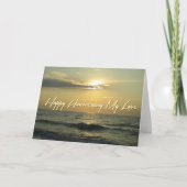 Carte Sunrise Anniversaire De Kure Beach (Devant)