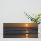 Carte Sunrise at the Beach by Shirley Taylor (Debout devant)