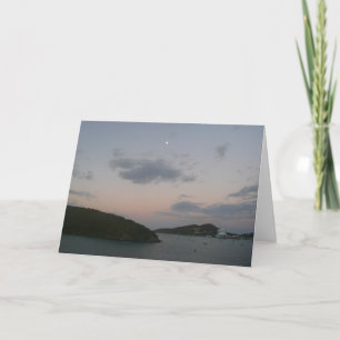 Carte Sunrise aux îles Vierges de Saint-Thomas III