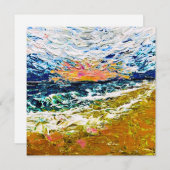 Carte Sunrise for Thanksgiving (Devant / Derrière)