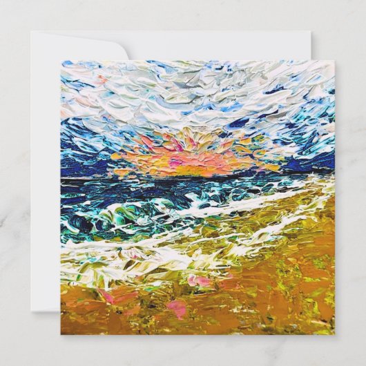 Carte Sunrise for Thanksgiving (Devant)