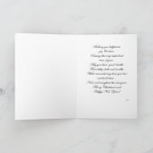 Carte Sunrise Happy Holidays (Intérieur)