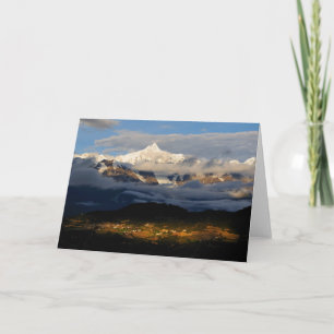 Carte Sunrise Mountain
