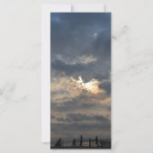 Carte Sunrise nuageux par Shirley Taylor (Dos)