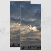 Carte Sunrise nuageux par Shirley Taylor (Devant / Derrière)