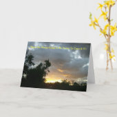 Carte Sunrise Over Point Park (Fleur jaune)