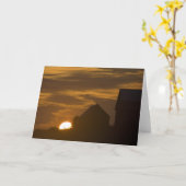 Carte Sunrise Windsor (Fleur jaune)