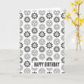 Carte Suns (Fleur jaune)