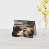 Carte Sunset (Fleur jaune)