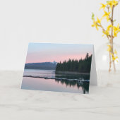 Carte Sunset at Crescent (Fleur jaune)