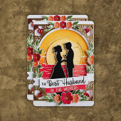 Carte "Sunset Serenade" Meilleur Mari