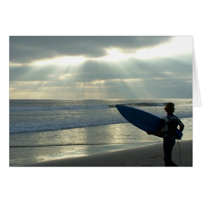Carte Sunset Storm (Devant horizontal)