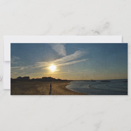 Carte Sunset texturé par Shirley Taylor (Dos)