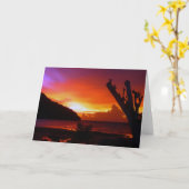 Carte Sunset thaïlandais (Fleur jaune)