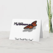 Carte Sunset Through Palm Fronds (Dos)